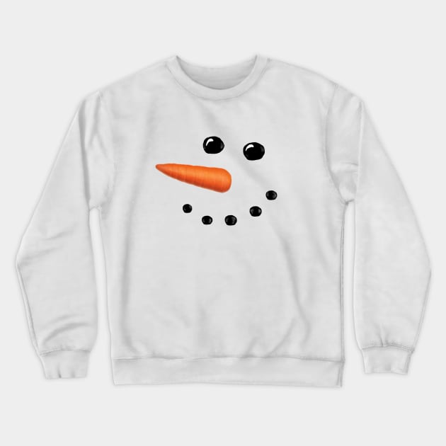 Snowman II Crewneck Sweatshirt by KJKlassiks